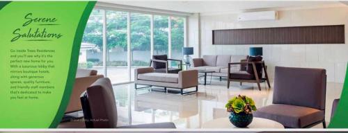 Anne and Gie 1 BR Condo Unit with kitchenette in Trees Residences SMDC