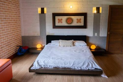 Voodi või voodid majutusasutuse Espectacular Casa Campestre toas