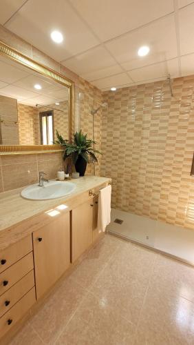 Koupelna v ubytování Apartamento Sol y Mar