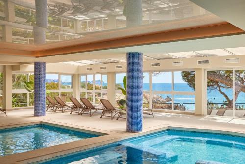 Bazén v ubytování Universal Hotel Lido Park & Spa nebo v jeho okolí