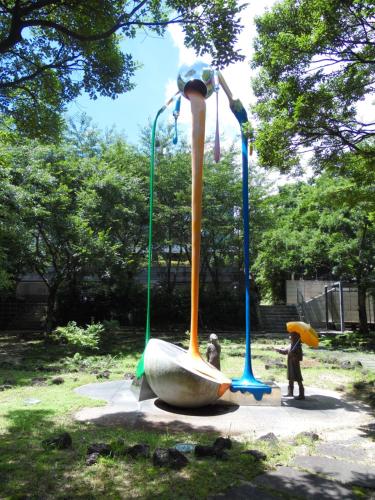 a water park with a ride in the park at Healthcare Town Resort in Seogwipo