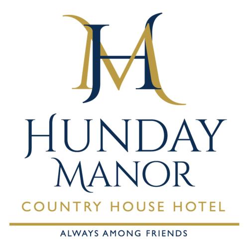 a logo for the hamley manor country house hotel at Hunday Manor Country House Hotel in Workington
