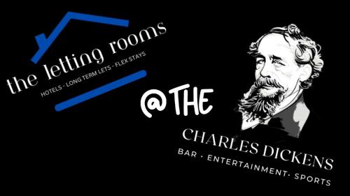 a logo for the telling rooms at the chaterers bar entertainment resorts at Letting Rooms @ Charles Dickens in Wigan