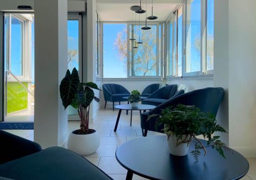 Гостиная зона в Hotel Sayonara