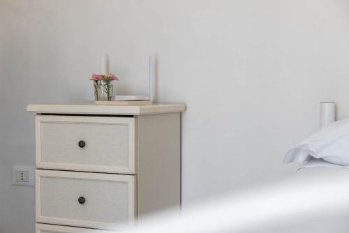 Postel nebo postele na pokoji v ubytování BED BIANCANEVE Villa
