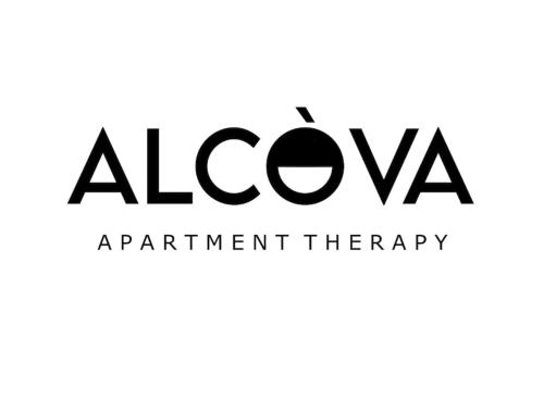 a logo for alcove apartment therapy at ALC1 Ampio appartamento 4 persone in San Giovanni in Marignano