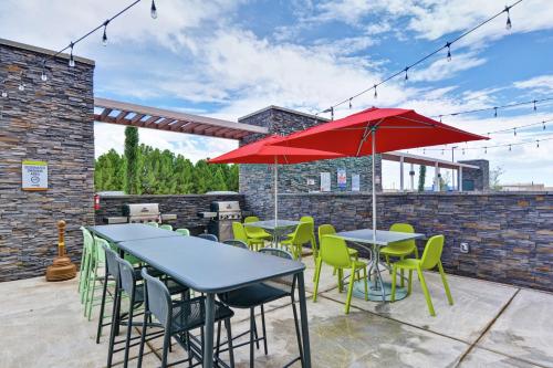 Patio nebo venkovní prostory v ubytování Home2 Suites By Hilton Pecos Tx