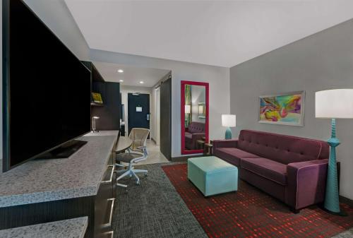 Posezení v ubytování Home2 Suites By Hilton Memphis Wolfchase Galleria