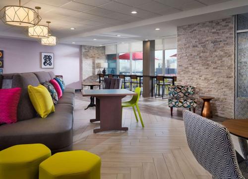 Χώρος καθιστικού στο Home2 Suites By Hilton Jackson/Pearl, Ms