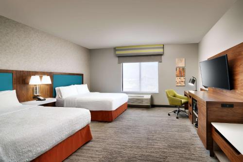 Postel nebo postele na pokoji v ubytování Hampton Inn & Suites Spanish Fork, Ut