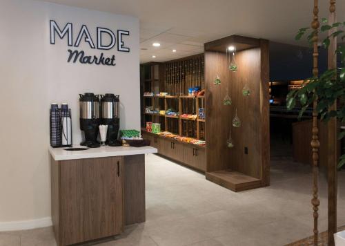 a made market store with a counter in a store at Doubletree By Hilton Chico, Ca in Chico