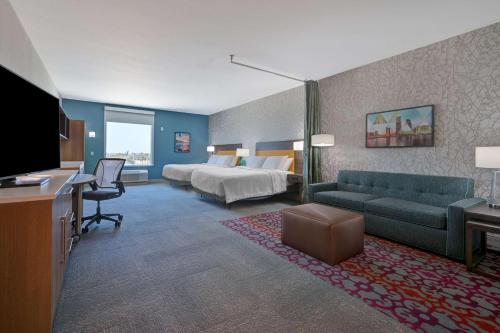 Postel nebo postele na pokoji v ubytování Home2 Suites Corpus Christi Southeast, Tx