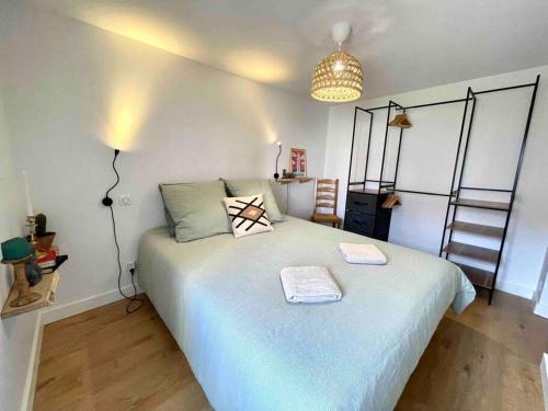 Postel nebo postele na pokoji v ubytování Villa Martha - Appt 01