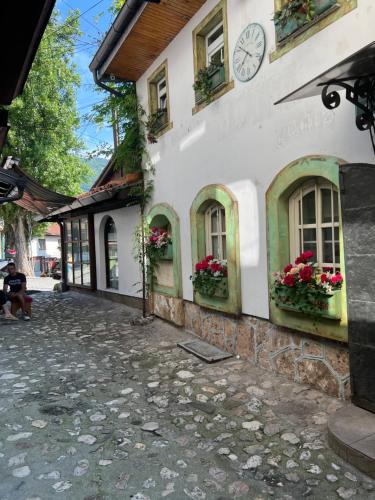 Budova, kde se penzion nachází