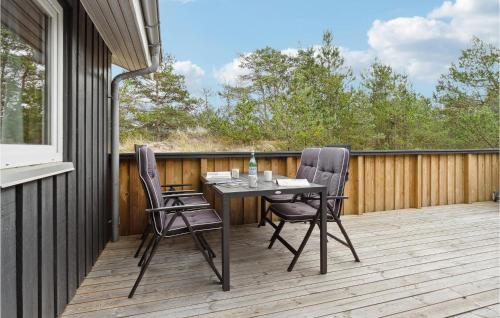 Balkoni atau teres di Holiday Home Uranusvej Ii