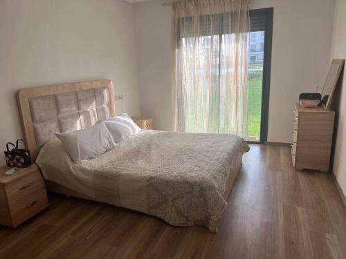 Cama o camas de una habitación en Location appartement sidi rahal