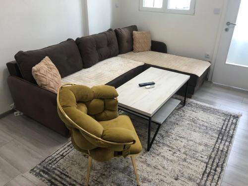 Posezení v ubytování Apartman 555