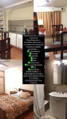 Departamento céntrico amueblado - 3 personas