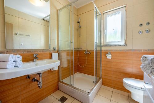 Koupelna v ubytování Apartments Vesna