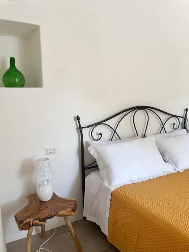 Cama o camas de una habitación en Trullo in vigna