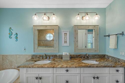 Koupelna v ubytování Emerald Seas