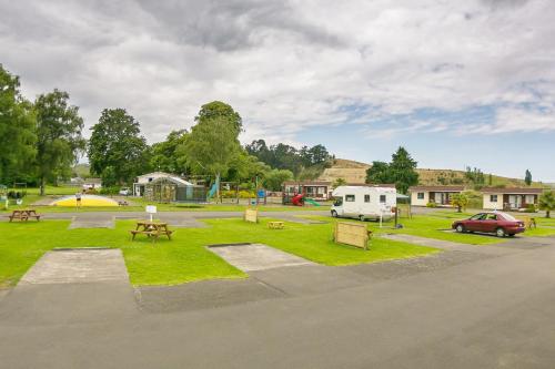 Zahrada ubytování Whanganui River Top 10 Holiday Park