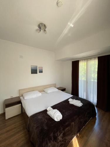 Postel nebo postele na pokoji v ubytování Motel & Restaurant Dar