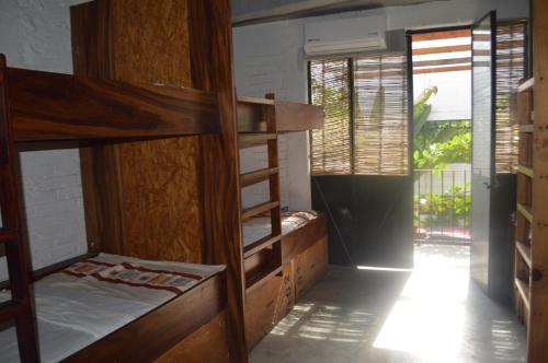 Cama o camas de una habitación en Canova Hostel & Pizza