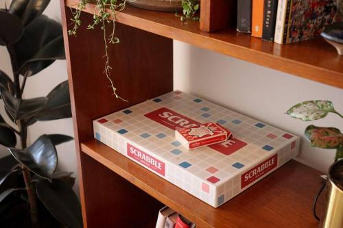 a box of coke sitting on a shelf at Henry Home in Melbourne