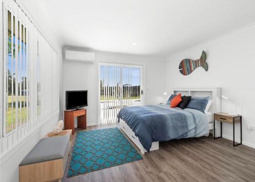 Una cama o camas en una habitación de Marie's Rest