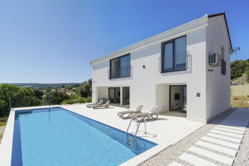 Villa Rose in Škrip - Haus für 6-7 Personen