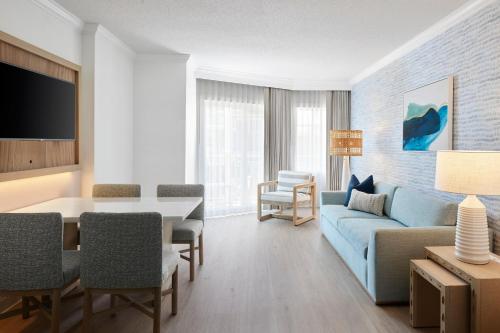 Posezení v ubytování Bethany Beach Ocean Suites Residence Inn by Marriott
