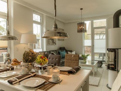 Dapur atau dapur kecil di 5* Strandhaus in Karlshagen