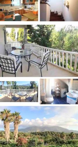 Balkoni atau teres di Peloponnese Guesthouse 12pax
