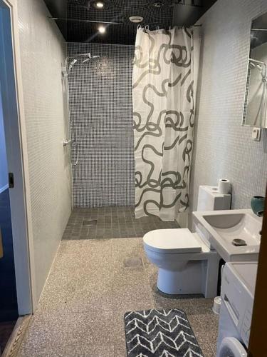ห้องน้ำของ Cozy Sauna Apartment