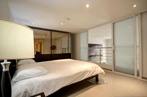 Llit o llits en una habitació de Old Mint No1