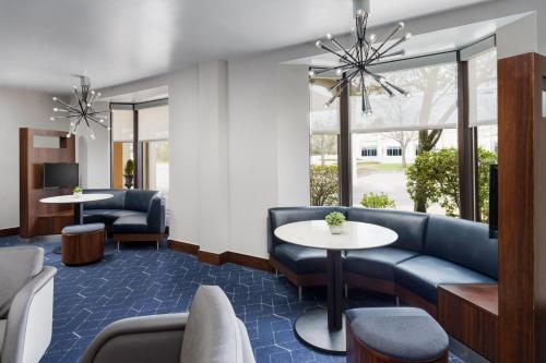 Istumisnurk majutusasutuses Courtyard Manchester-Boston Regional Airport