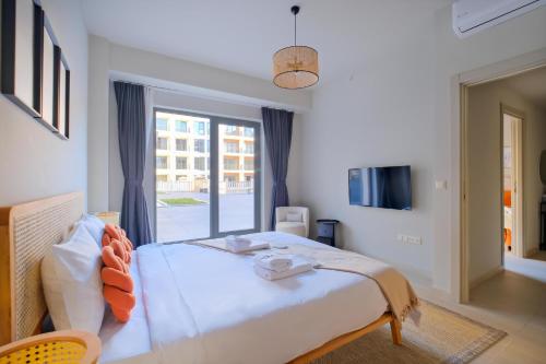 Postel nebo postele na pokoji v ubytování New Inn Hotel Cadde 54 Mall