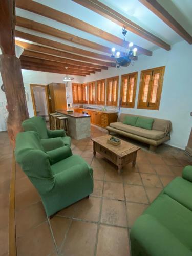 Posezení v ubytování Casa El Higueral