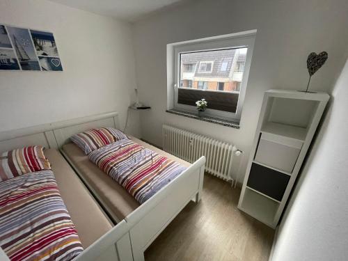 Postel nebo postele na pokoji v ubytování Haus Weitblick Ole