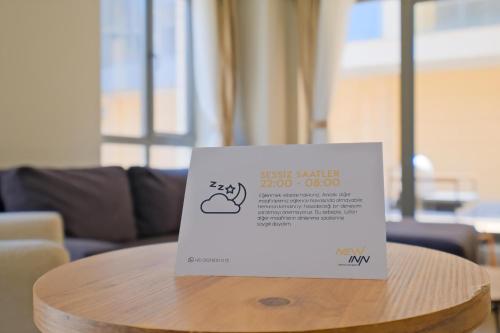 Posezení v ubytování New Inn Hotel Cadde 54 Mall