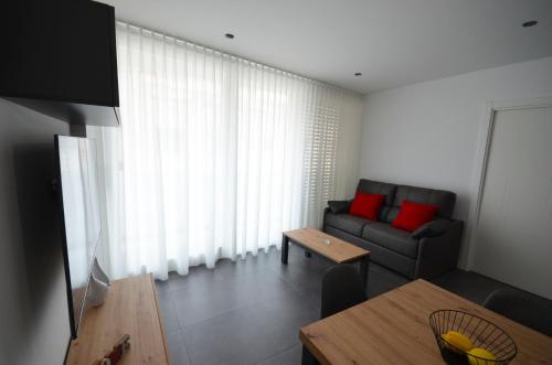 Ruang duduk di Suites Port Cambrils