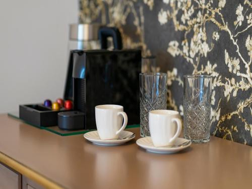 Facilități de preparat ceai și cafea la Sia Boutique Aparthotel