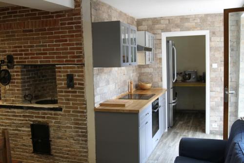 Dapur atau dapur kecil di L'Ancienne Boulangerie