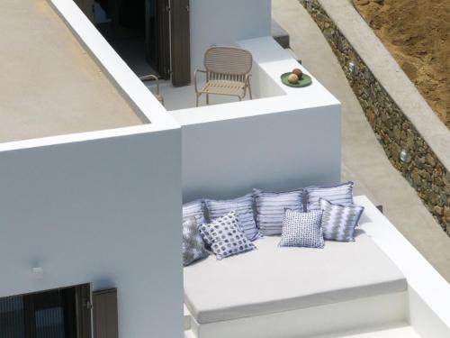 Χώρος καθιστικού στο Seriphos Estate