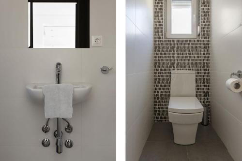 Bilik mandi di Luxury Villa Miriam with private pool and jet pool near Dubrovnik