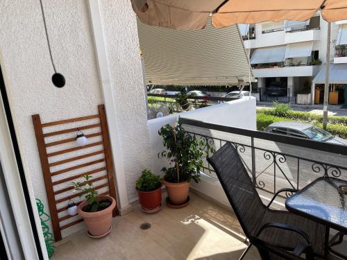 Μπαλκόνι ή βεράντα στο Gardenia apartment
