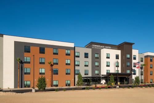 a rendering of the front of a hotel at TownePlace Suites by Marriott Las Vegas North I-15 in Las Vegas