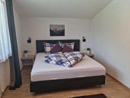 Postel nebo postele na pokoji v ubytování Haus Huber