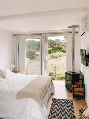 Postel nebo postele na pokoji v ubytování Casa de mar - José Ignacio
